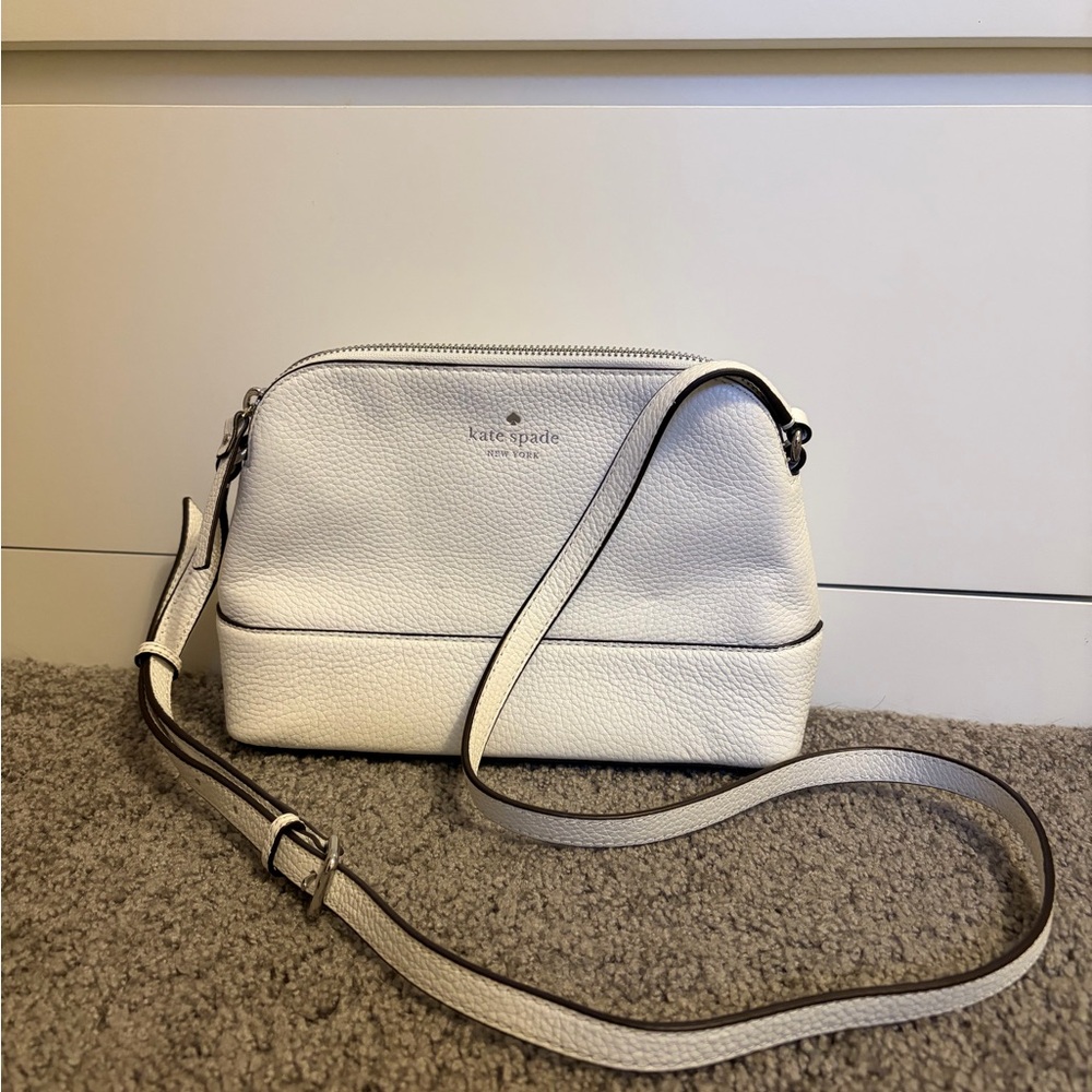 Kate Spade White Crossbody Bag